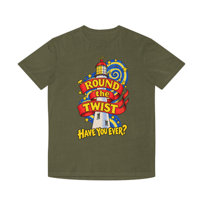 Round the Twist Vintage Faded T‑Shirt — “Have You Ever?” - Unisex