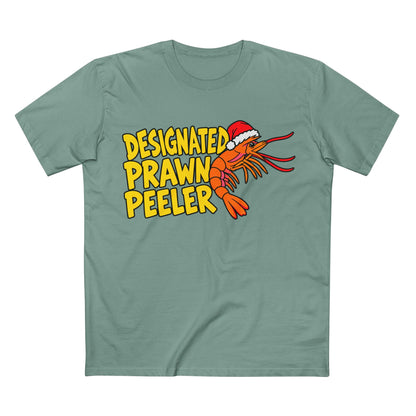 Designated Prawn Peeler Christmas Tee- Men's