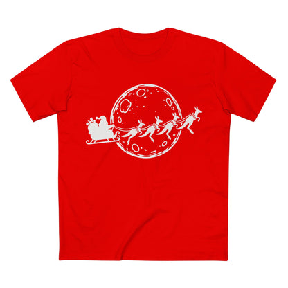 Santa's Roos Christmas Tee - Men's