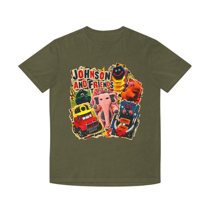 Johnson and Friends' Graphic T‑Shirt — Vintage Faded Unisex