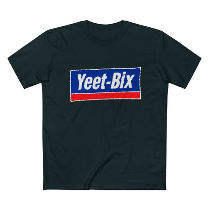 Yeet-Bix Graphic Tee — Retro Parody Cereal Logo T-Shirt