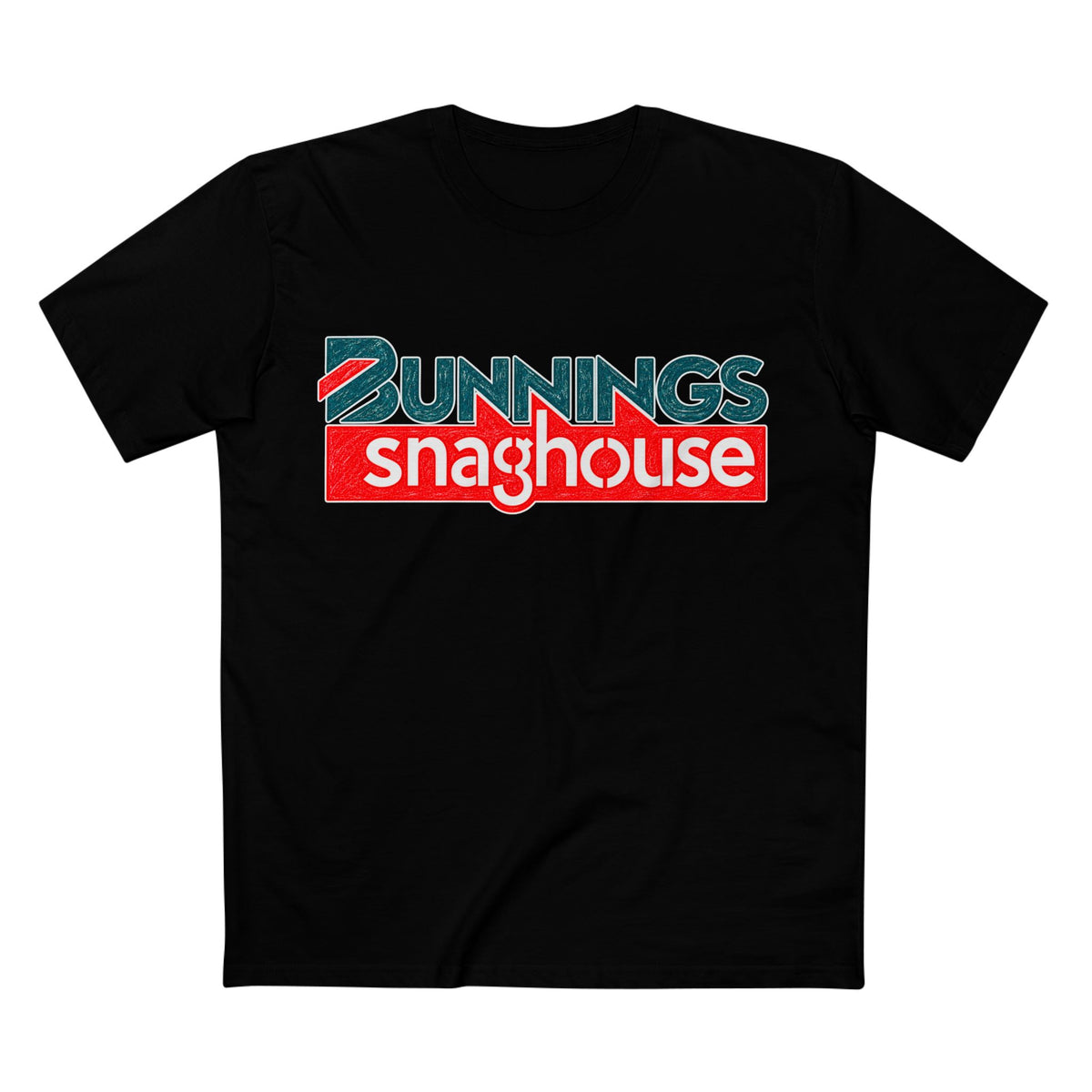Bunnings Snaghouse T‑Shirt — Bunnings Warehouse Parody Tee