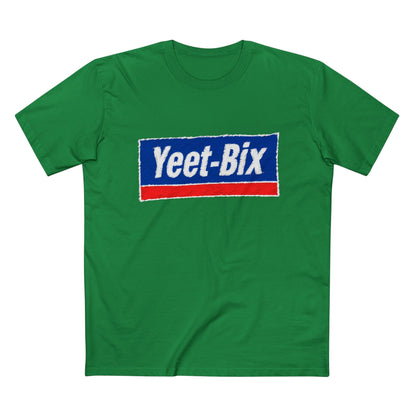 Yeet-Bix Graphic Tee — Retro Parody Cereal Logo T-Shirt