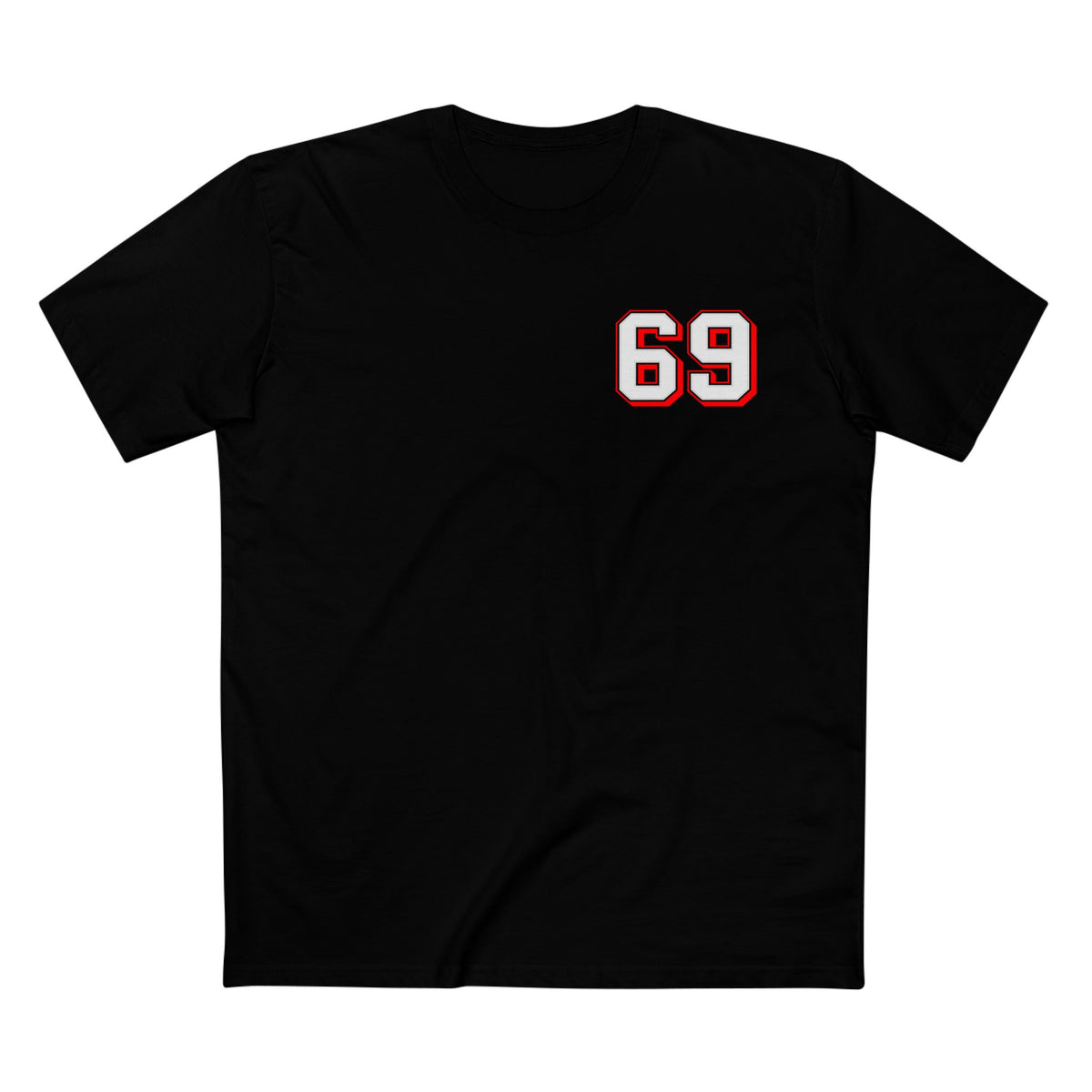 69 Because F*** 67 Front and Back Print - Men's