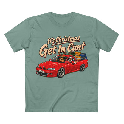 SANTA’S DOING SKIDS — A Very Commodore Christmas - Men's Tee
