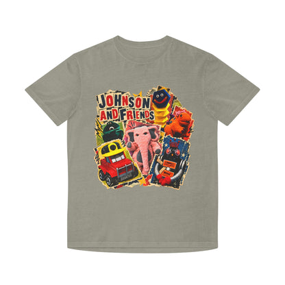 Johnson and Friends' Graphic T‑Shirt — Vintage Faded Unisex