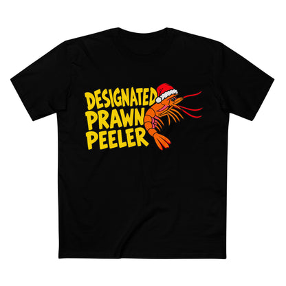 Designated Prawn Peeler Christmas Tee- Men's