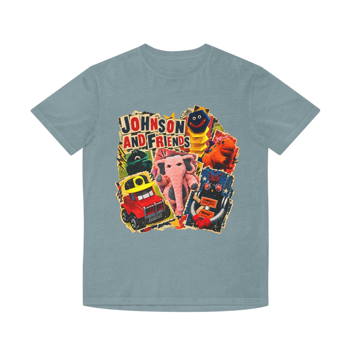 Johnson and Friends' Graphic T‑Shirt — Vintage Faded Unisex