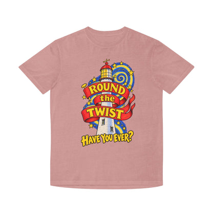 Round the Twist Vintage Faded T‑Shirt — “Have You Ever?” - Unisex