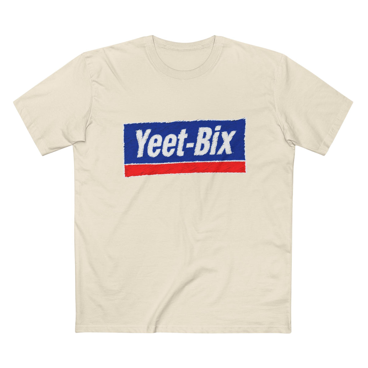Yeet-Bix Graphic Tee — Retro Parody Cereal Logo T-Shirt