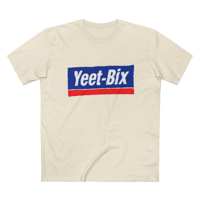 Yeet-Bix Graphic Tee — Retro Parody Cereal Logo T-Shirt