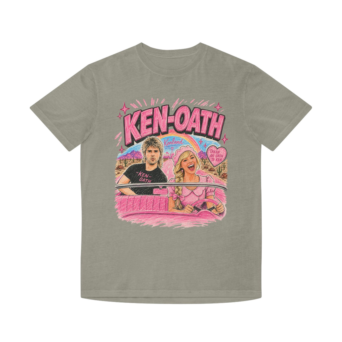 Ken-Oath Vintage Faded Tee - Women's