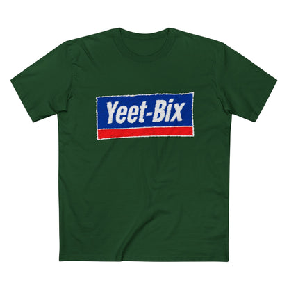 Yeet-Bix Graphic Tee — Retro Parody Cereal Logo T-Shirt