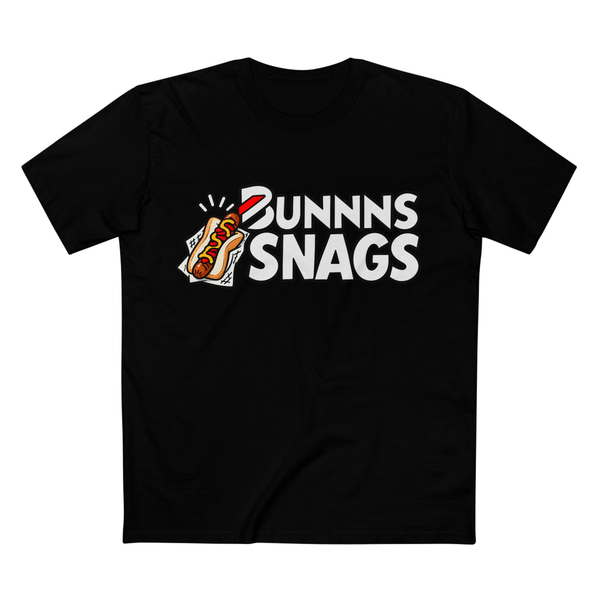 Bunnns Snags T-Shirt — Funny Bunnings Snag Graphic Tee