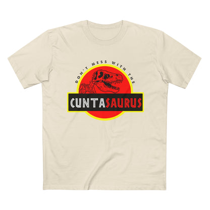 Cuntasaurus Retro Dino Graphic Tee — Don’t Mess With a Cuntasaurus