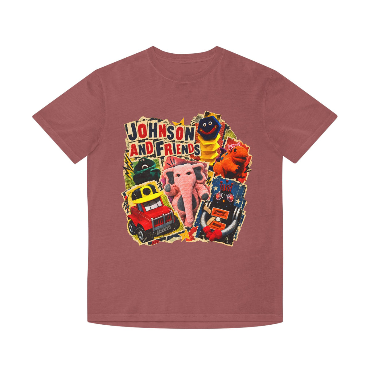 Johnson and Friends' Graphic T‑Shirt — Vintage Faded Unisex