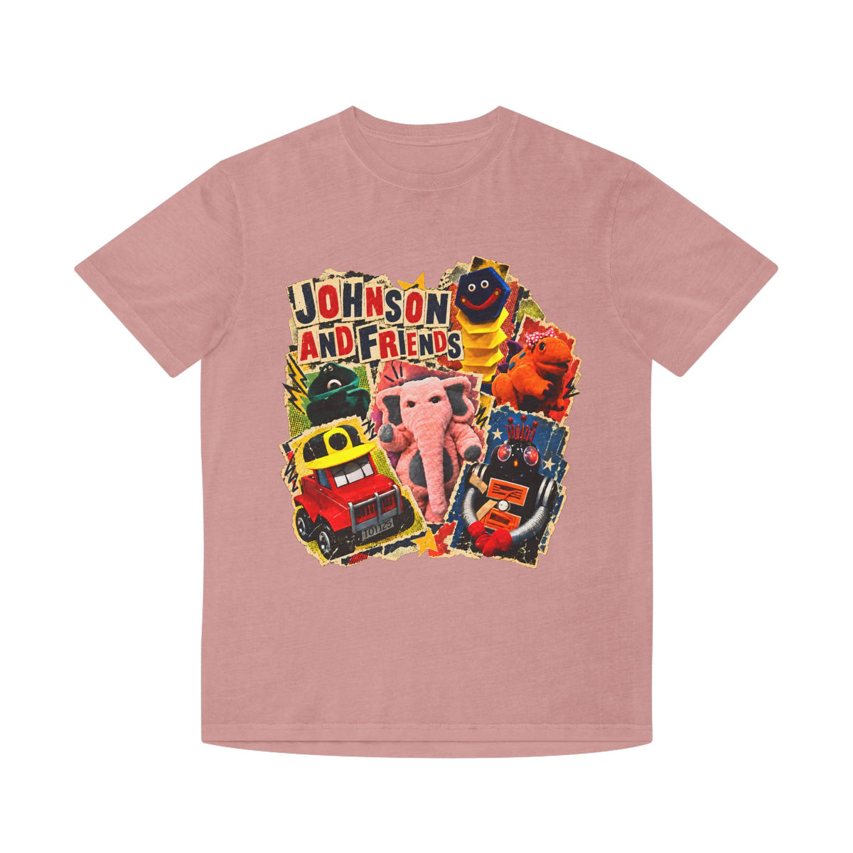 Johnson and Friends' Graphic T‑Shirt — Vintage Faded Unisex