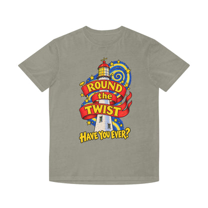 Round the Twist Vintage Faded T‑Shirt — “Have You Ever?” - Unisex
