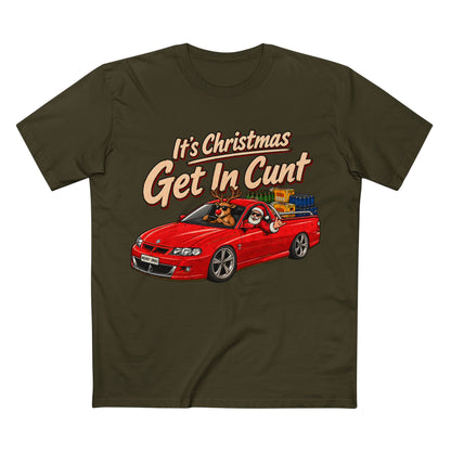 SANTA’S DOING SKIDS — A Very Commodore Christmas - Men's Tee