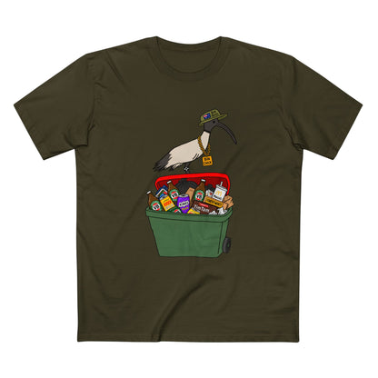 Ibis on Bin Chicken Graphic Tee — Trash Bird T-Shirt