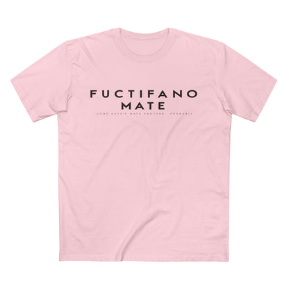 Fuctifano Mate! Graphic Tee — Minimalist Text Logo T-Shirt