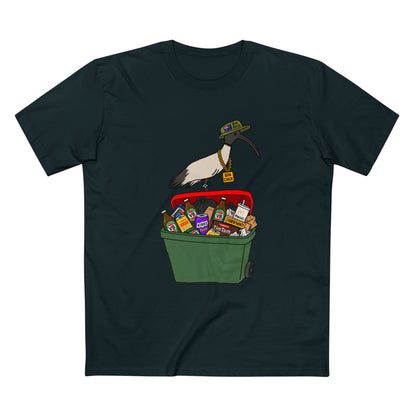 Ibis on Bin Chicken Graphic Tee — Trash Bird T-Shirt