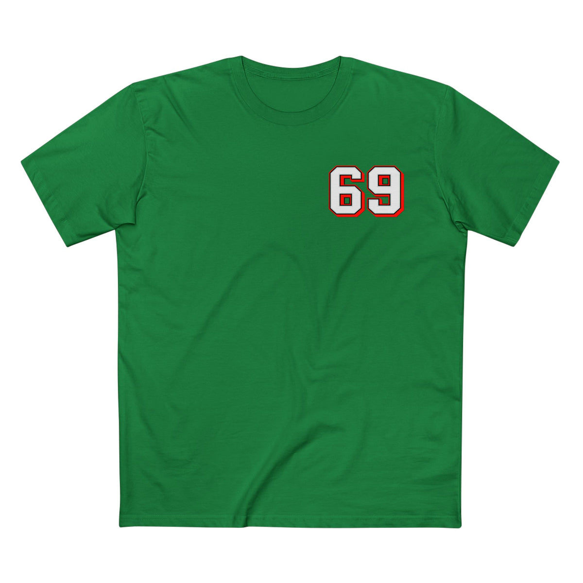69 Because F*** 67 Front and Back Print - Men's