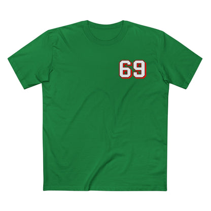 69 Because F*** 67 Front and Back Print - Men's