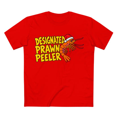 Designated Prawn Peeler Christmas Tee- Men's