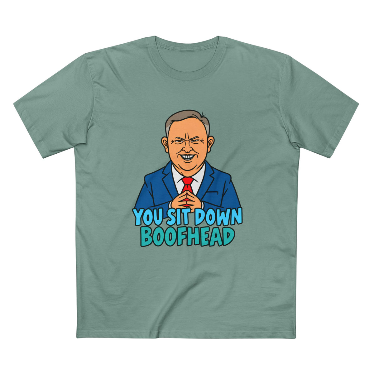 Albanese You Sit Down Boofhead Tee — Men's