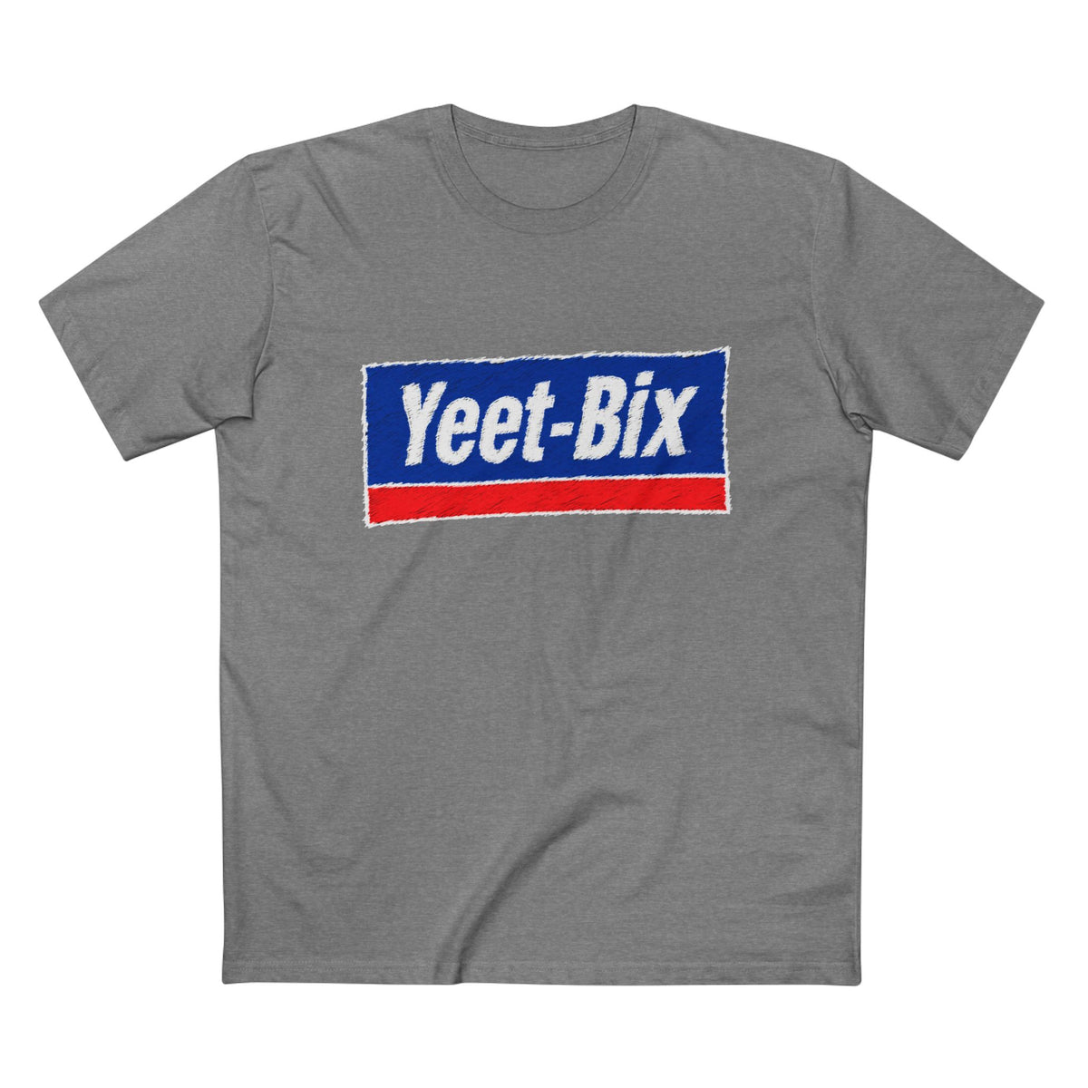 Yeet-Bix Graphic Tee — Retro Parody Cereal Logo T-Shirt