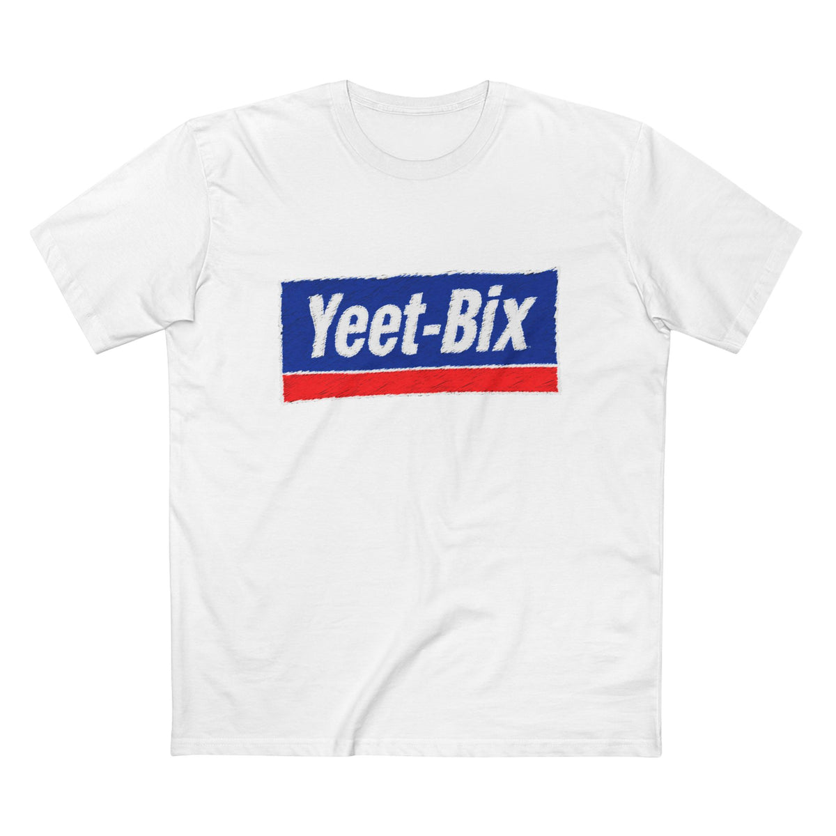 Yeet-Bix Graphic Tee — Retro Parody Cereal Logo T-Shirt