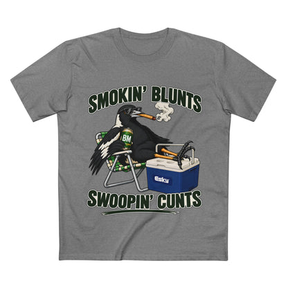 "Smokin' Blunts, Swoopin' Cunts" - Men's Tee