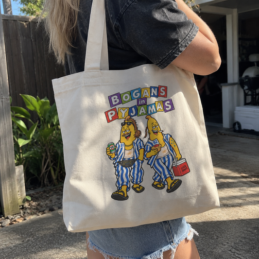 "Bogans in Pyjamas" - Tote