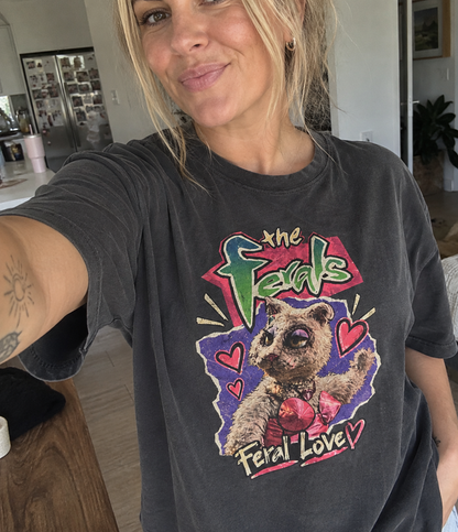 Homage to the Ferals - Faded Tee - Unisex