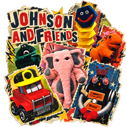 Johnson and Friends' Graphic T‑Shirt — Vintage Faded Unisex
