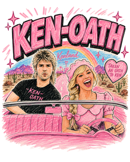 Ken-Oath Vintage Faded Tee - Women's