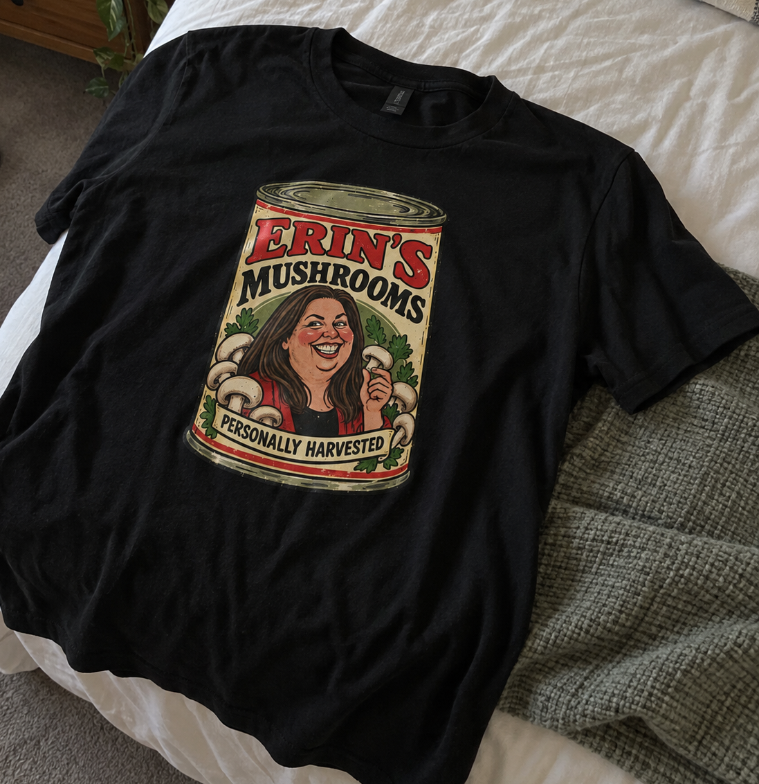 Erin's Mushrooms Personally Harvested - Men's Tee