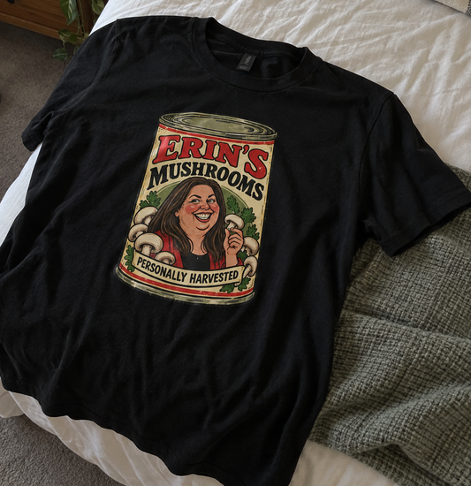 Erin's Mushrooms Personally Harvested - Men's Tee
