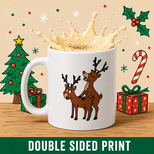 Reindeer Games – Definitely Not a Silent Night - Mug