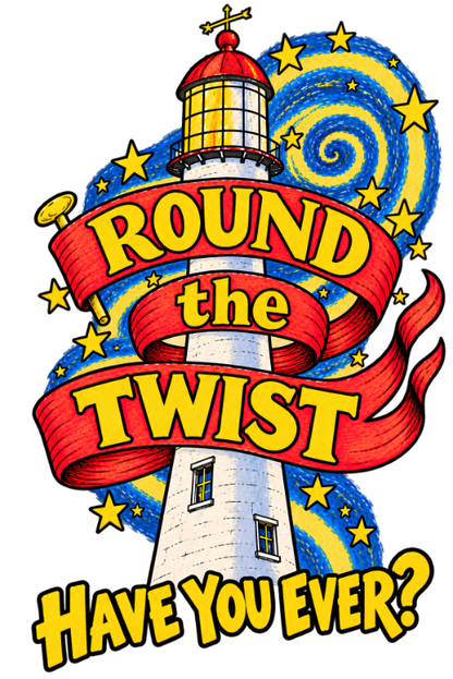 Round the Twist Vintage Faded T‑Shirt — “Have You Ever?” - Unisex