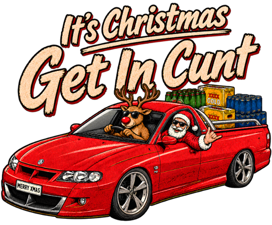 SANTA’S DOING SKIDS — A Very Commodore Christmas - Men's Tee