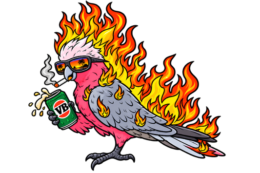 Flaming Galah Mate! - Men's Tee